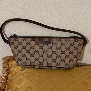 GUCCI Monogram Boat Pochette